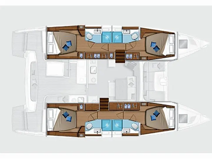 Lagoon 46 - Tarocco - Premium line  - External image