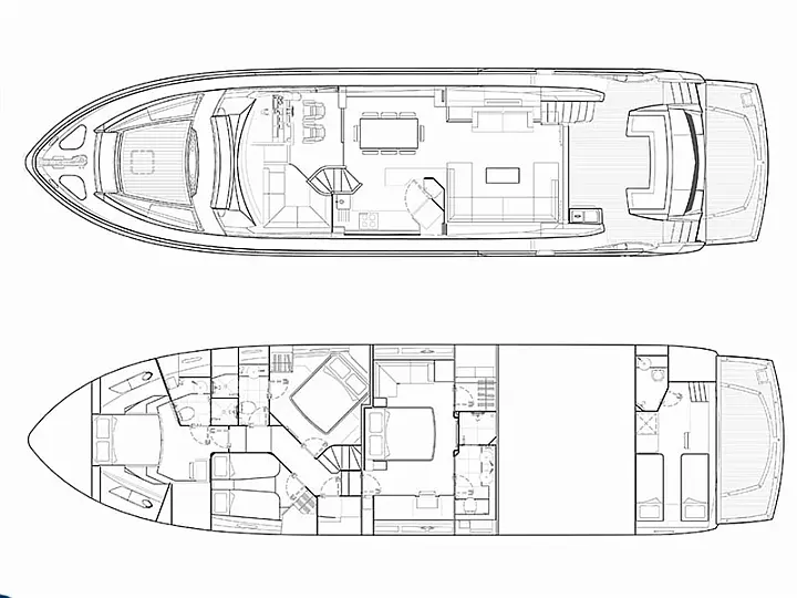Sunseeker Manhattan 73 - Goldeneye  - External image