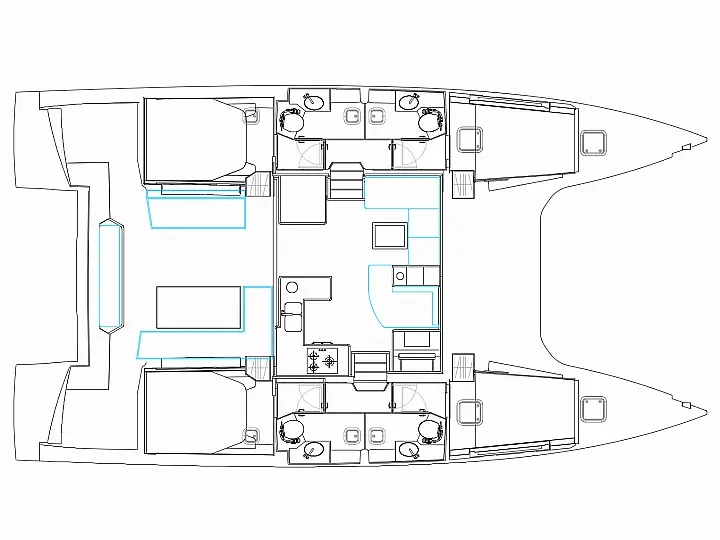 Nautitech 46 Fly - Sea Spirit II  - External image