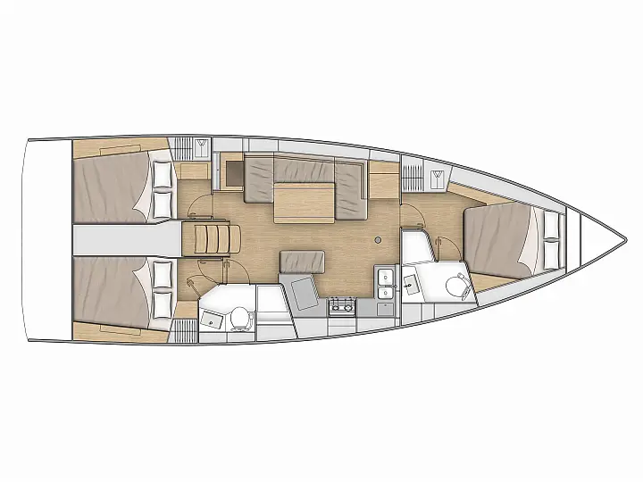 Oceanis 40.1 - Raz kaiou  - External image