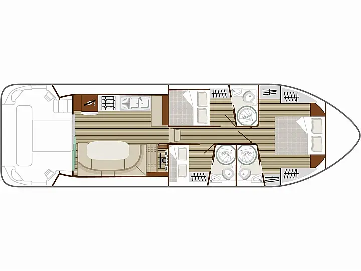 Nicols Estivale Sixto + - Cruiser Premium+ 6/8 Pers.  - External image