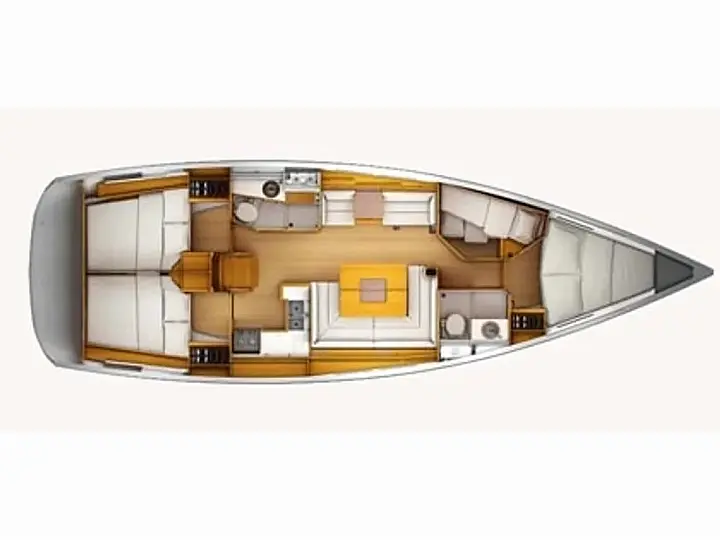 Sun Odyssey 439 (4 cab.) - BLUE SWAN  - External image