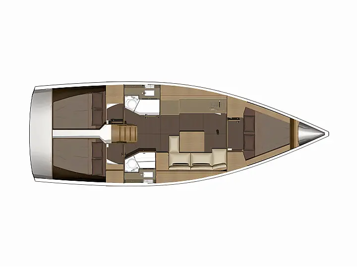 Dufour 382 Grand Large - Gangaro  - External image